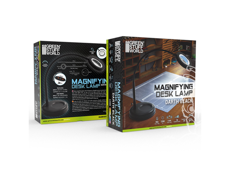 Green Stuff 5594 Lampe loupe - Darth Black