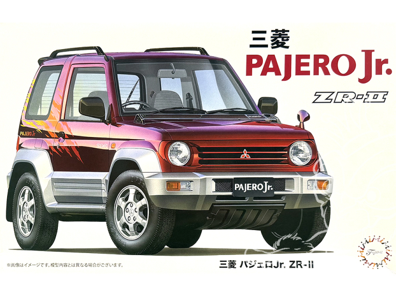 Fujimi maquette voiture 46723 Mitsubishi Pajero Jr ZR-II 1/24