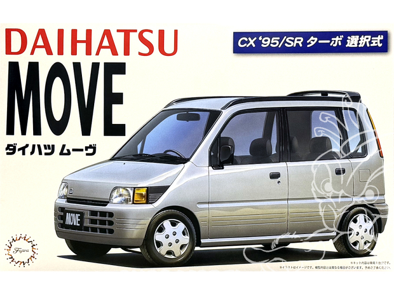 Fujimi maquette voiture 46730 Daihatsu Move CX 1995 / SR 1/24