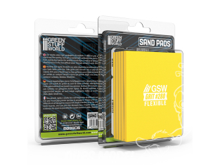 Green Stuff 13608 Tampons de ponçage flexibles Grain 280