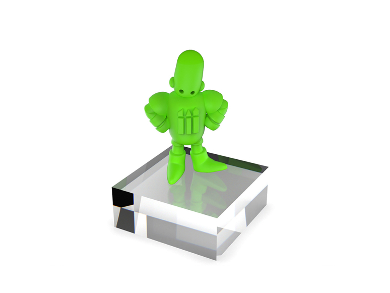 Green Stuff 5859 Socle Blocs Acryliques 100x100x30mm