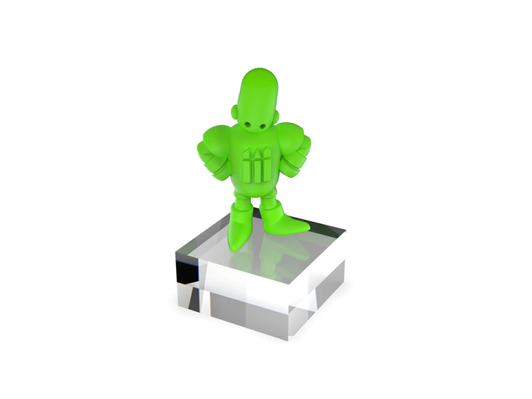 Green Stuff 5858 Socle Blocs Acryliques 80x80x30mm