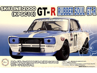 Fujimi maquette voiture 46877 Nissan Skyline 2000 GT-R KPGC10 Rubber Soul GT-R 1/24