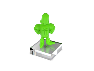 Green Stuff 5854 Blocs Acryliques 80x80x15mm