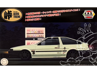 Fujimi maquette voiture 46778 Toyota AE86 Trueno Drift King 1/24