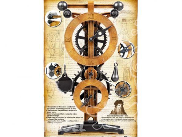 Academy maquette Da Vinci 18150 Davinci Clock Machine