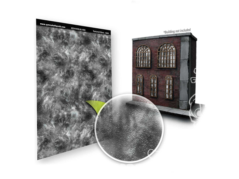 Green Stuff 13695 Vitraux Miniatures Verre texturé 1/35 1/48