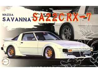 Fujimi maquette voiture 46853 Mazda Savanna RX-7 SA22C 1/24