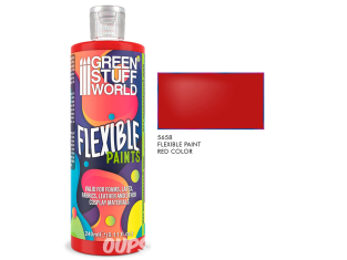 Green Stuff 5658 Peinture souple rouge 240ml