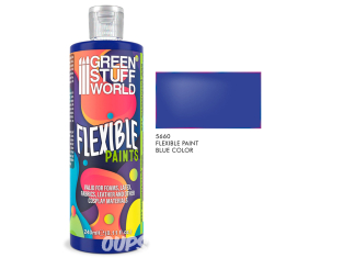 Green Stuff 5660 Peinture souple bleu cyan 240ml