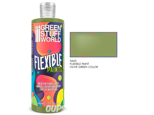 Green Stuff 5665 Peinture souple vert olive 240ml