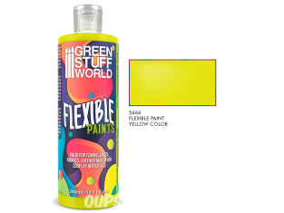 Green Stuff 5666 Peinture souple jaune 240ml