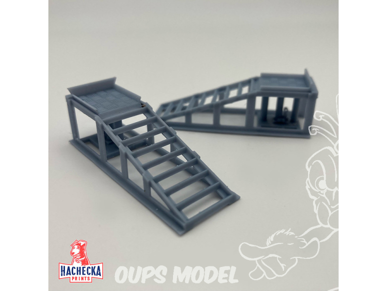 Hachecka Prints accessoire HKP-05-04-24 Rampes 1/24