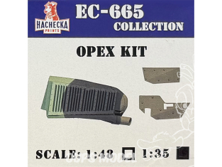Hachecka Prints maquette hélicoptère HKP-03-10-35 Set Opex Tigre EC-665 1/35