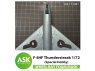 ASK Art Scale Kit accessoire F72001 F-84F Thunderstreak Masque en mousse Special Hobby 1/72
