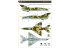 Clear Prop militaire CPD48005 Decalques Mig-21 service Ukrainien Tous Kits 1/48