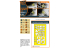 Clear Prop CPA72205 Masque de peinture Vanguard P-66/Mk.1/J10sur papier kabuki jaune pour kits DW 1/72