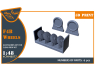 Clear Prop kit amélioration CPA48077 Set de roues pour F4B-4 Kit CP 1/48