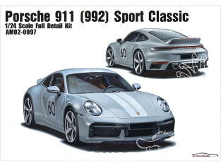 Alpha Model maquette voiture AM02-0097 Porsche 911(992) Sport Classic 1/24