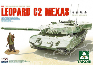 Takom maquette militaire 2003 CHAR DE COMBAT CANADIEN LEOPARD C2 MEXAS 1/35