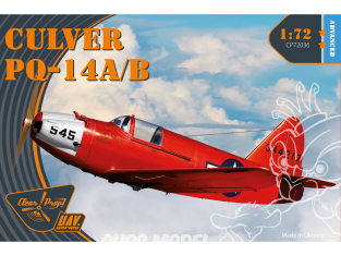 Clear Prop maquette avion CP72036 Culver PQ-14A/B ADVANCED KIT 1/72