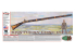 Atlantis maquette P195 Fusil long Frontiersman Kentucky à chargement par la bouche américain 1,35 m de long 1/1