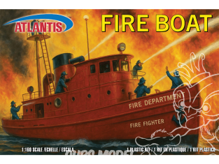 Atlantis maquette bateau L72121 Bateau-pompe Service d'incendie du port 1/160