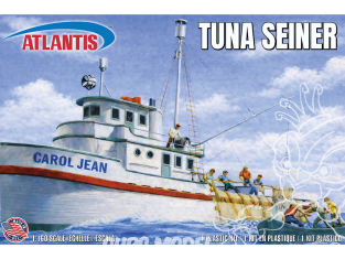 Atlantis maquette bateau L72122 Thon Seiner Corsair Bateau de pêche au thon 1/160