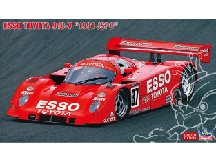 Hasegawa maquette voiture 20781 ESSO Toyota 91C-V "1991 JSPC" 1/24 Hasegawa maquette voiture 20781 ESSO Toyota 91C-V "1991 JSPC" 1/24