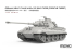 Meng maquette militaire 72-010 Sd.Kfz.182 King Tiger Tourelle Porsche 1/72
