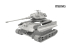 Meng maquette militaire 72-010 Sd.Kfz.182 King Tiger Tourelle Porsche 1/72