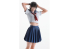 Hasegawa maquette figurine 52446 Collection 12 n° 44 Fille en uniforme marin 1/12