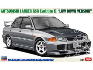 Hasegawa maquette voiture 20782 Mitsubishi Lancer GSR Evolution III Version allégée 1/24