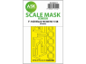 ASK Art Scale Kit Mask M48317 F-16D Block 30/40/50 Kinetic Recto 1/48