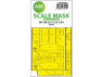 ASK Art Scale Kit Mask M24009 Mersschmitt Bf109 G-5 / G-6 Airfix Recto Verso 1/24
