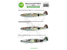 ASK Art Scale Kit Décalcomanies D32098 Messerschmitt Bf 109K-4 Partie 5 Swan song of the Messerschmitts 1/32