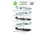 ASK Art Scale Kit Décalcomanies D48083 Early Nightfighters Messerschmitt Bf 109D 1/48