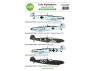 ASK Art Scale Kit Décalcomanies D48083 Early Nightfighters Messerschmitt Bf 109D 1/48