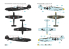 ASK Art Scale Kit Décalcomanies D48083 Early Nightfighters Messerschmitt Bf 109D 1/48