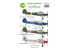 ASK Art Scale Kit Décalcomanies D72040 Fieseler Fi 156 Storch Partie 2 1/72