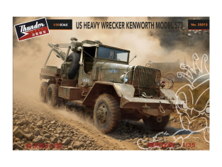 Thunder Model maquette militaire 35013 US Heavy Wrecker Kenworth model 573 1/35