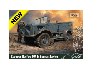 IBG maquette militaire 72165 Bedford MW capturé en service allemand 1/72