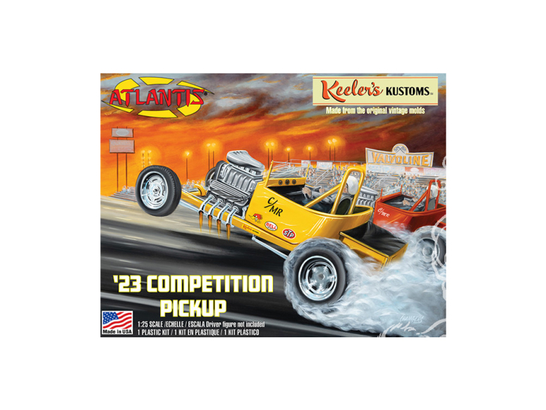 Atlantis maquette voiture 13104 Keelers Kustom's 1923 Competition T Roadster Pickup 1/25