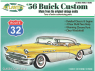 Atlantis maquette voiture H1230 Buick Custom 1956 1/32