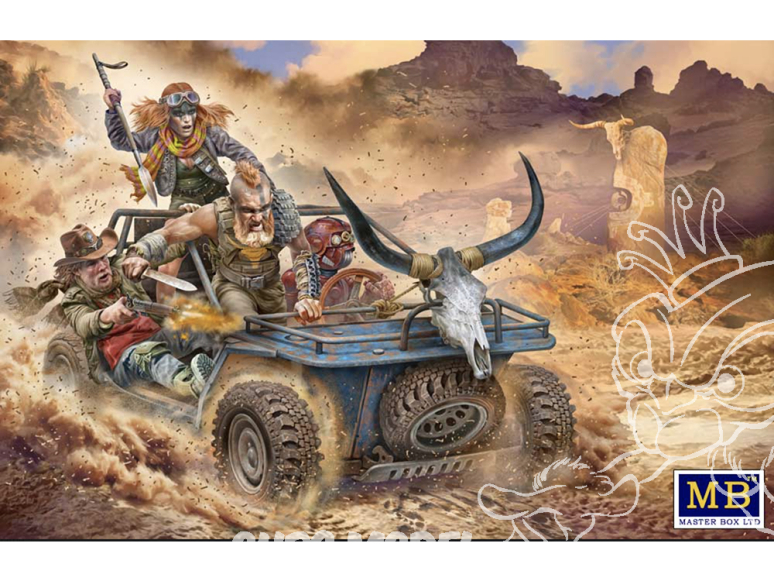 Master Box 35251 Série de combats dans le désert, Clan du Bison Pour attraper un voleur-2 1/35