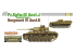 DRAGON maquette militaire 6949 Pz.Kpfw.III Ausf.J Control Tank et Borgward IV Ausf.B 1/35