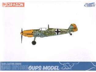 Dragon maquette avion 5550 Bf109E-4 Stab JG26 Adolf Galland W.Nr.5819 WING TECH 1/48