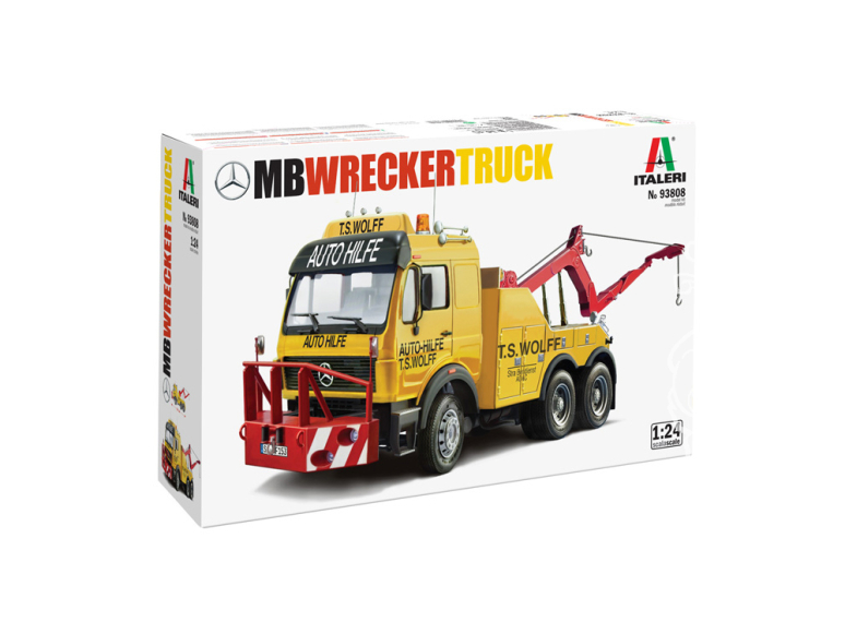Italeri maquette camion 93808 MERCEDES-BENZ WRECKER TRUCK 1/24