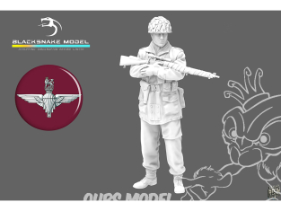 Blacksnake Model figurine DEVILS-04 Red Devils - Sniper 1/35