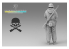 Blacksnake Model figurine Totenkopf-02 Totenkopf figurine 2 fantassin en tenue d'hiver (front de l'est 1943-44) 1/35